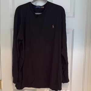 Polo by Ralph Lauren Black Long Sleeve Tee